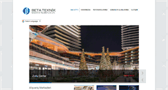 Desktop Screenshot of betateknik.com.tr